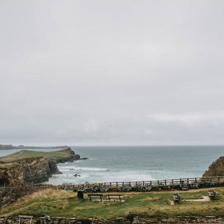 Sunset Waves Sea View Apartment Featuring Panoramic Views & Parking New Quay Exteriér fotografie